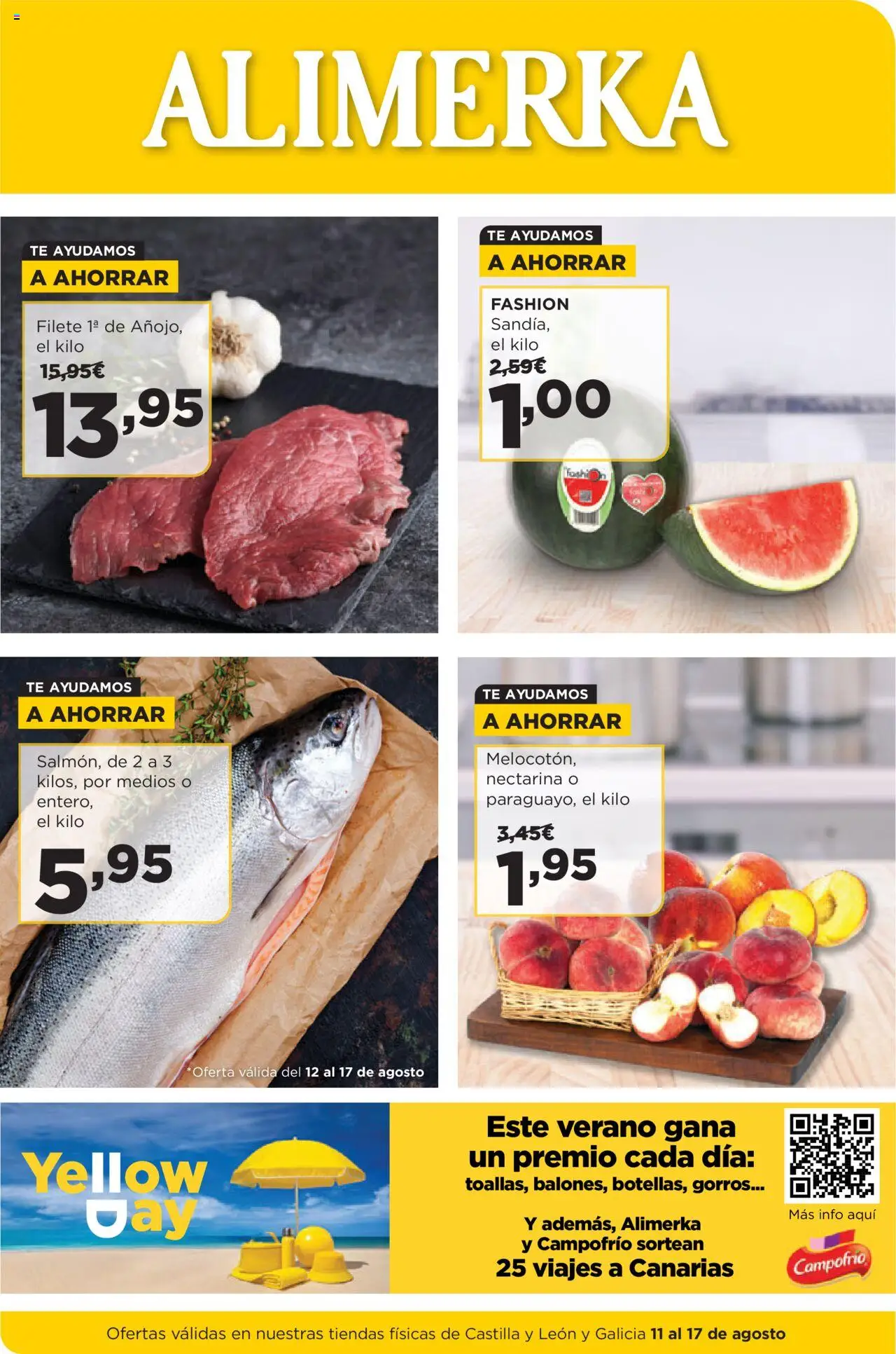 Alimerka Ofertas Castilla y León >> 11/08 - 17/08/2025 (catálogo)