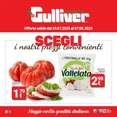 Anteprima dell'opuscolo Attuale volantino dal negozio Gulliver valido da 29/07/2025