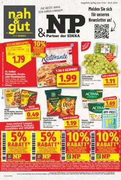 Vorschau von dem Prospekt des Geschäftes nah & gut, gültig ab dem 13.10.2025