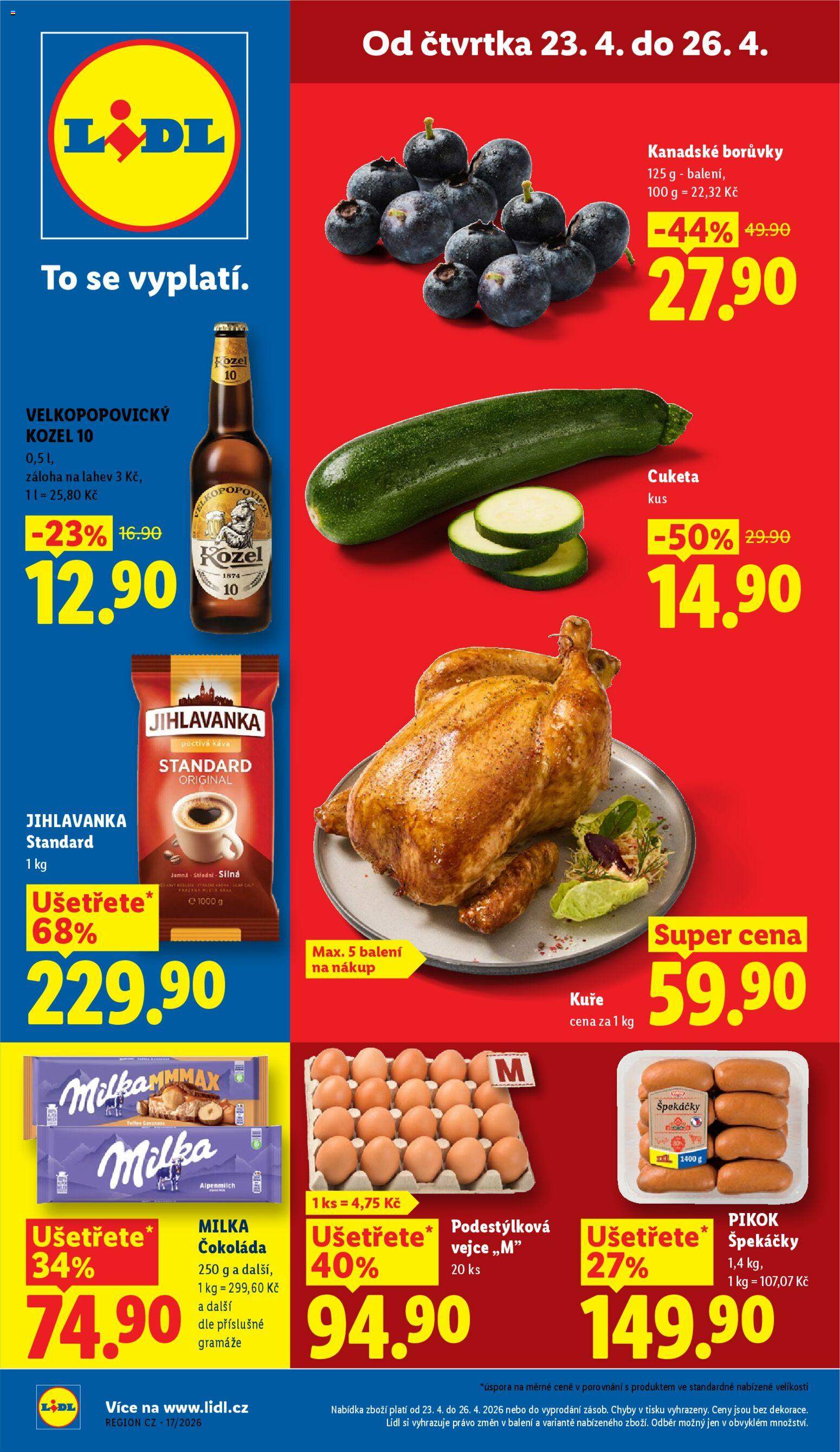 Nový Lidl leták od 23.04.