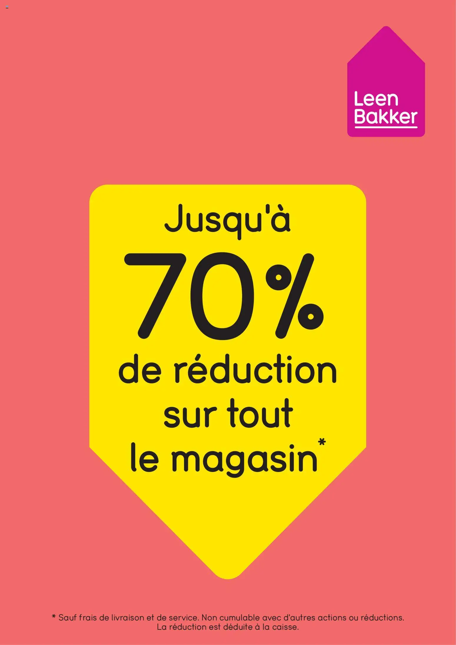 Voorbeeld van Publicité van winkel Leen Bakker geldig vanaf 21/11/2025