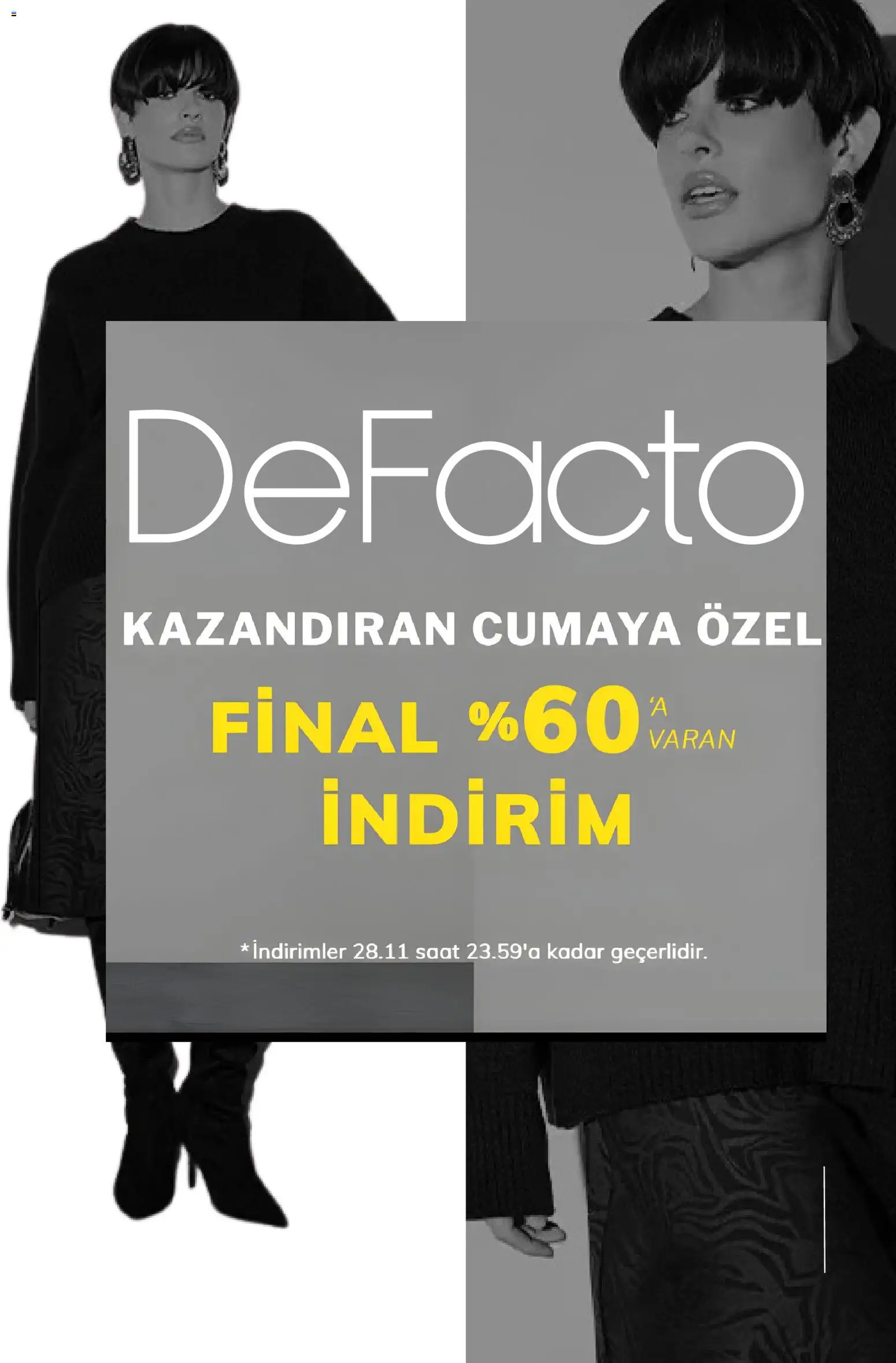 DeFacto Black Friday 28.11.2025 - Broşürünün önizlemesi