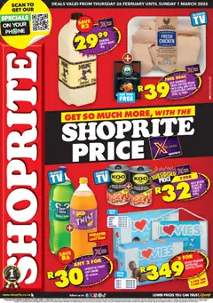 Preview of Shoprite flyer valid from 26/02/2026