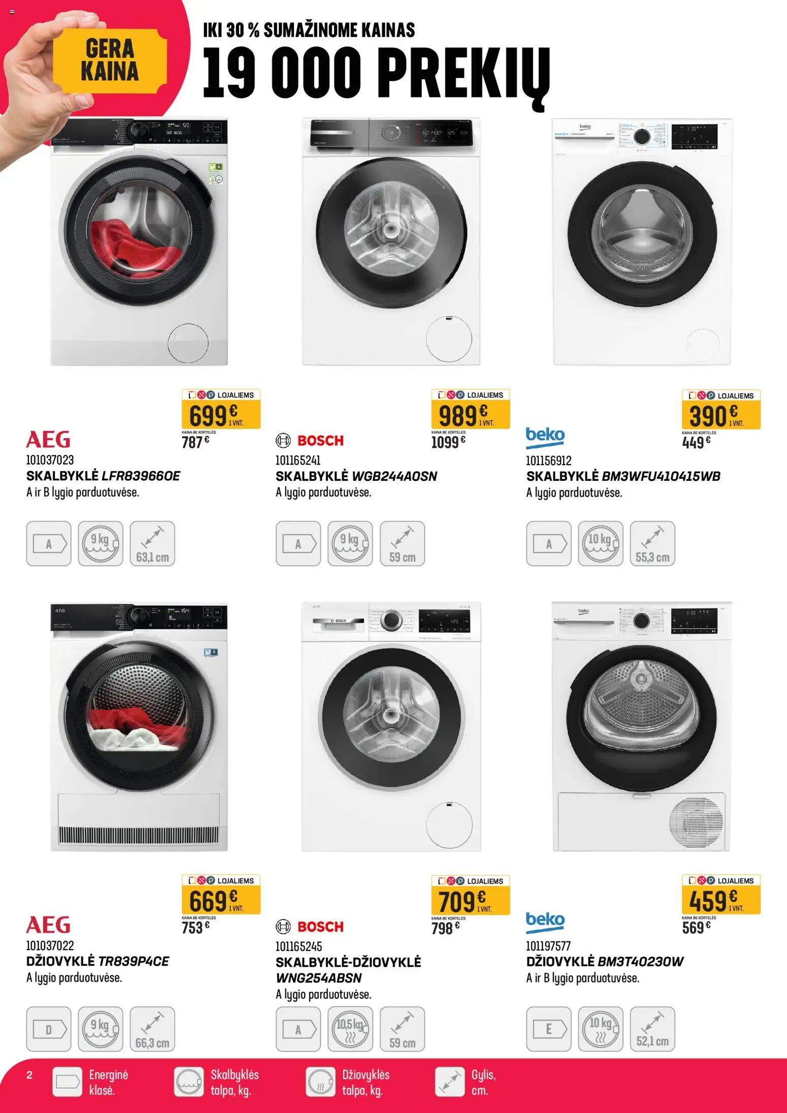 Senukai parduotuvės leidinio Senukai leidinys - Gera kaina galiojančio nuo 2026.04.02 peržiūra