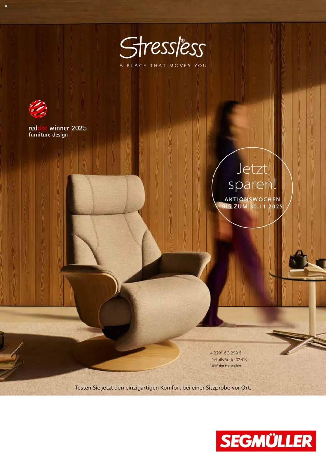 Segmüller Stressless (vom 01.10.2025 - 30.11.2025)