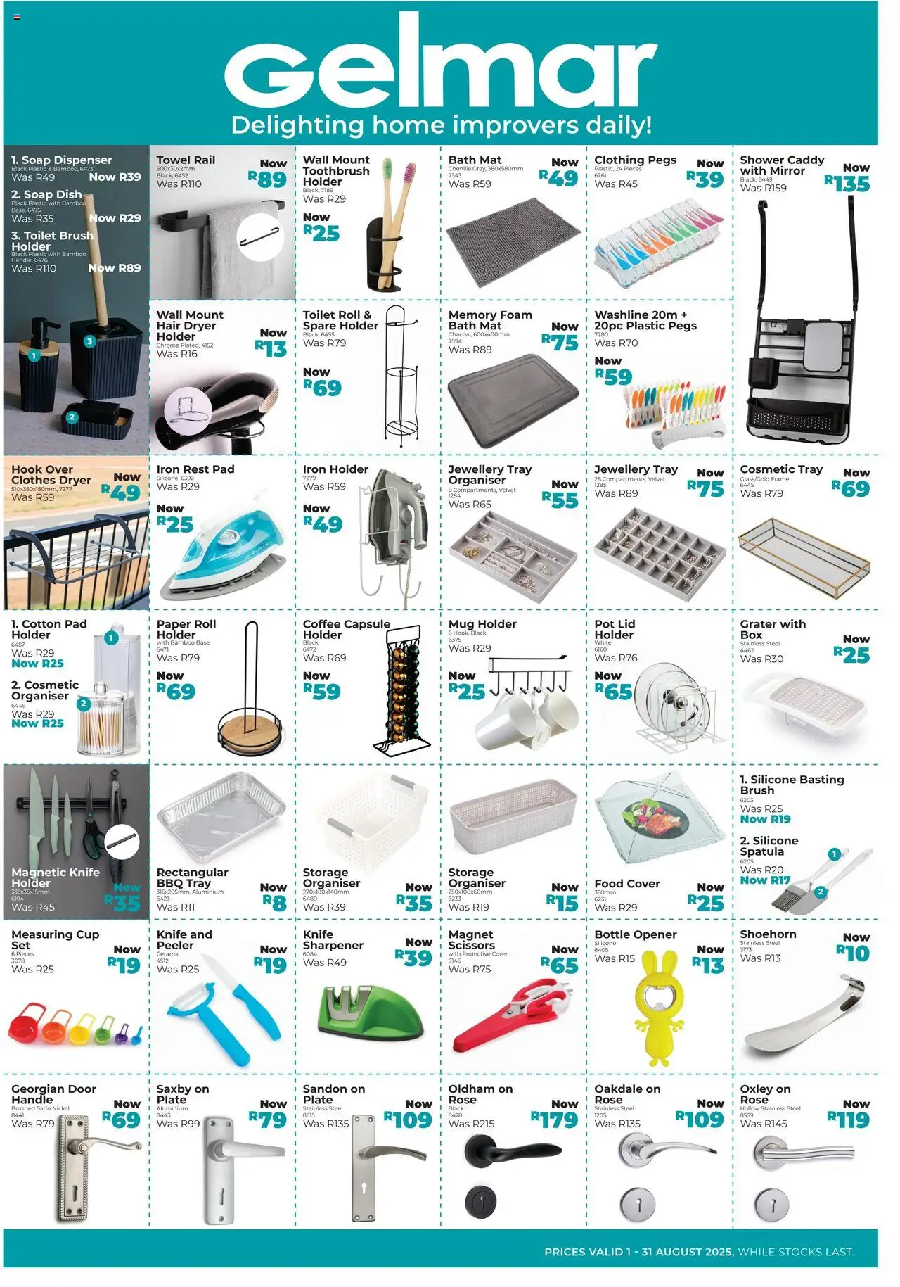 Gelmar Specials from 01/08 - 31/08/2025 > Promotions