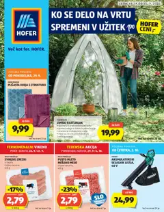 Predogled kataloga iz trgovine Hofer veljaven od 25.09.2025