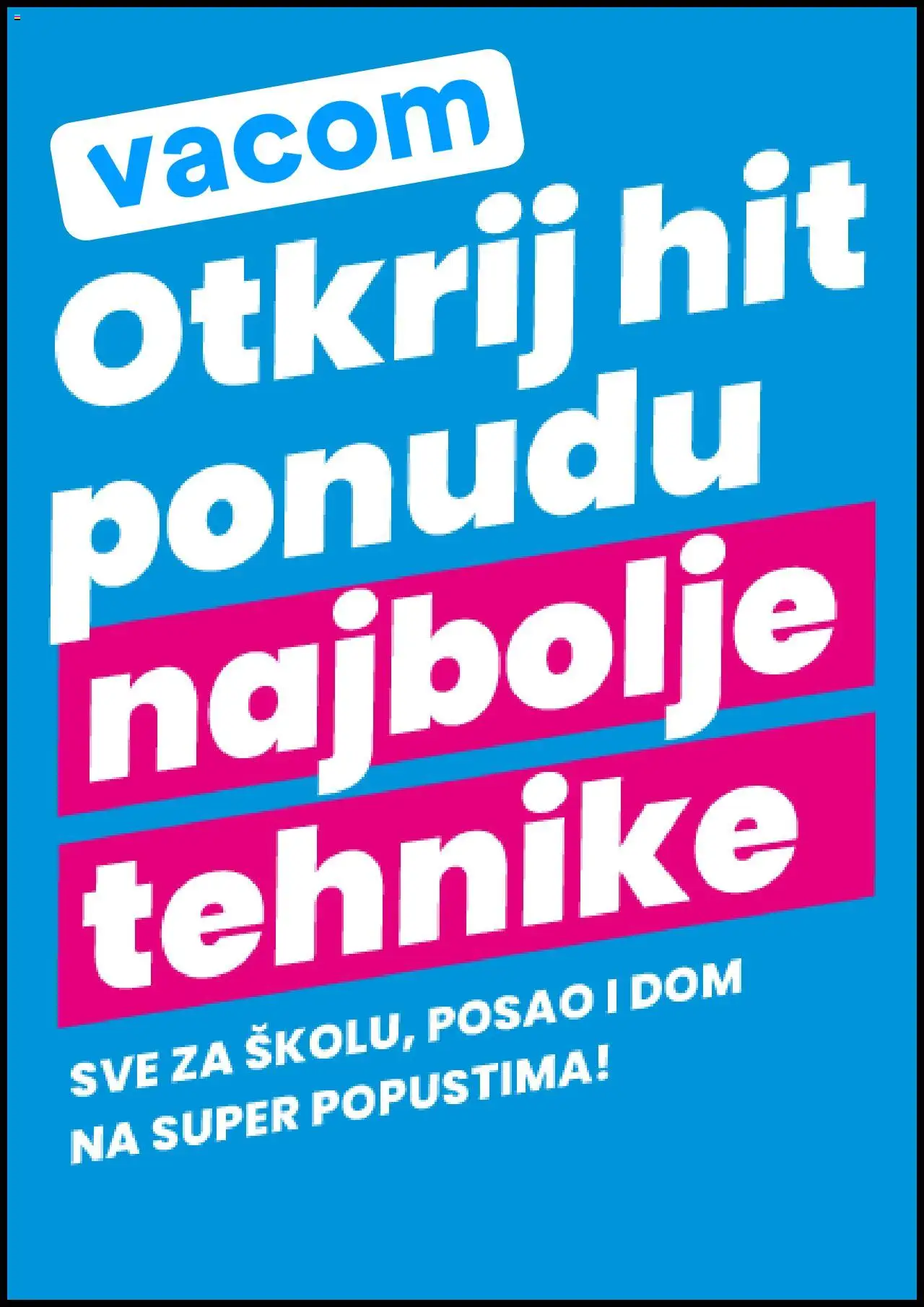 Vacom aktualni Katalog vrijedi od 01.10.2025 - tjedna akcija broj stranice 1
