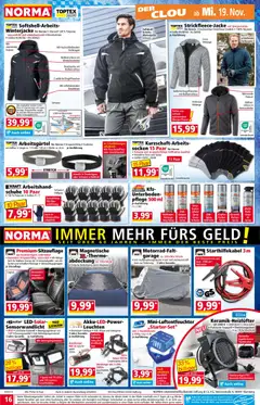 Vorschau von dem Prospekt des Geschäftes Norma, gültig ab dem 17.11.2025 | Seite: 16