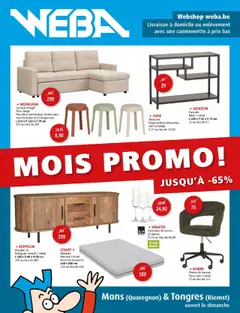 Prévisualisation de Publicité du magasin Weba formulaire valide 01/10/2025