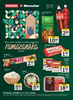 Pregled letka Ramazanski katalog trgovine KONZUM vrijedi od 12.02.2026