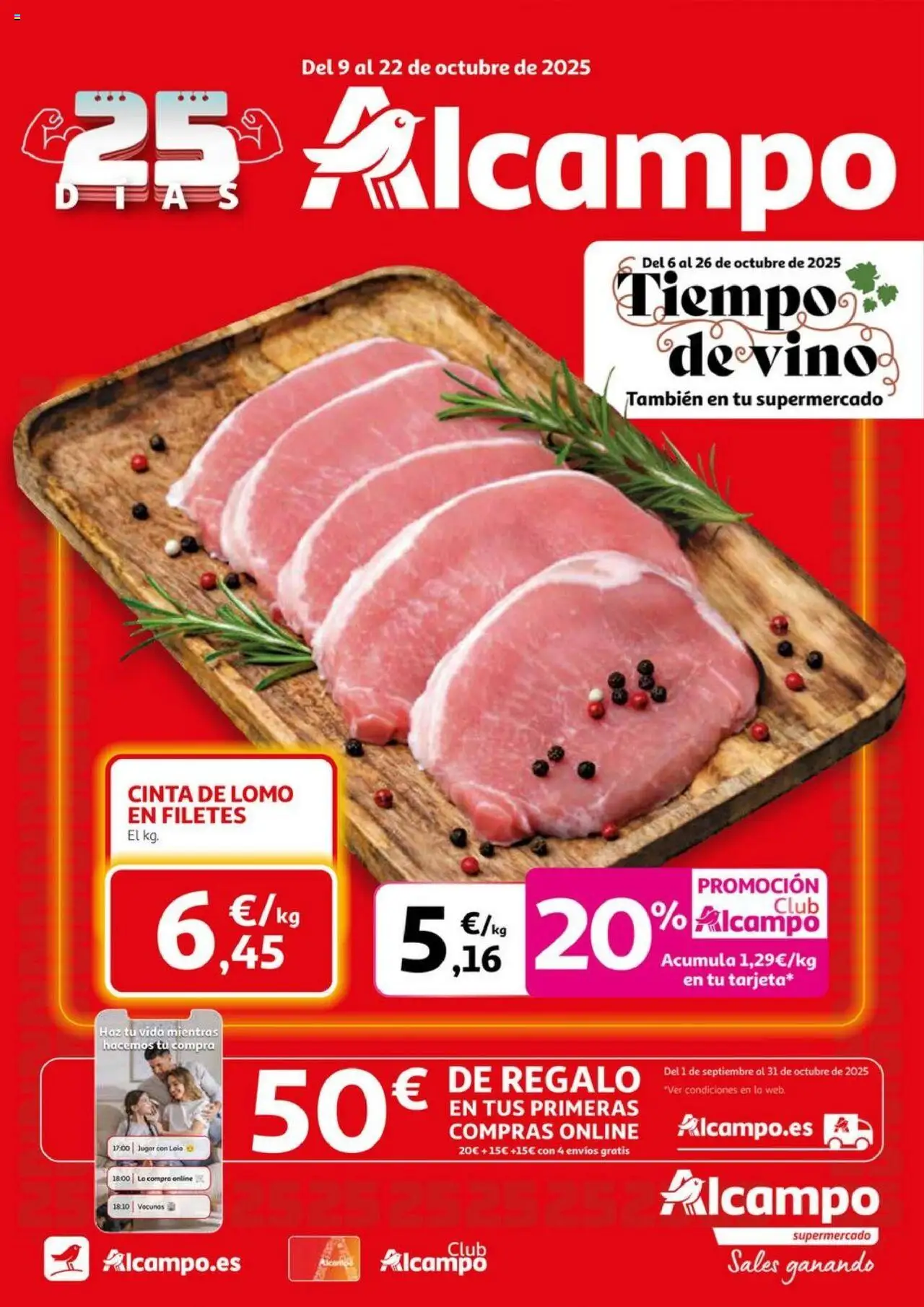 Alcampo folleto 09/10/2025 - 22/10/2025 > SM Madrid