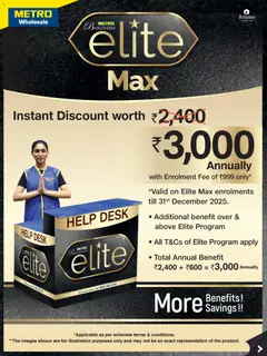 Preview of leaflet Elite Catalogue from store Metro is valid from 23/01/2025
