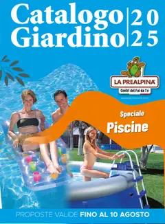 Anteprima dell'opuscolo Speciale Piscine dal negozio La Prealpina valido da 26/05/2025