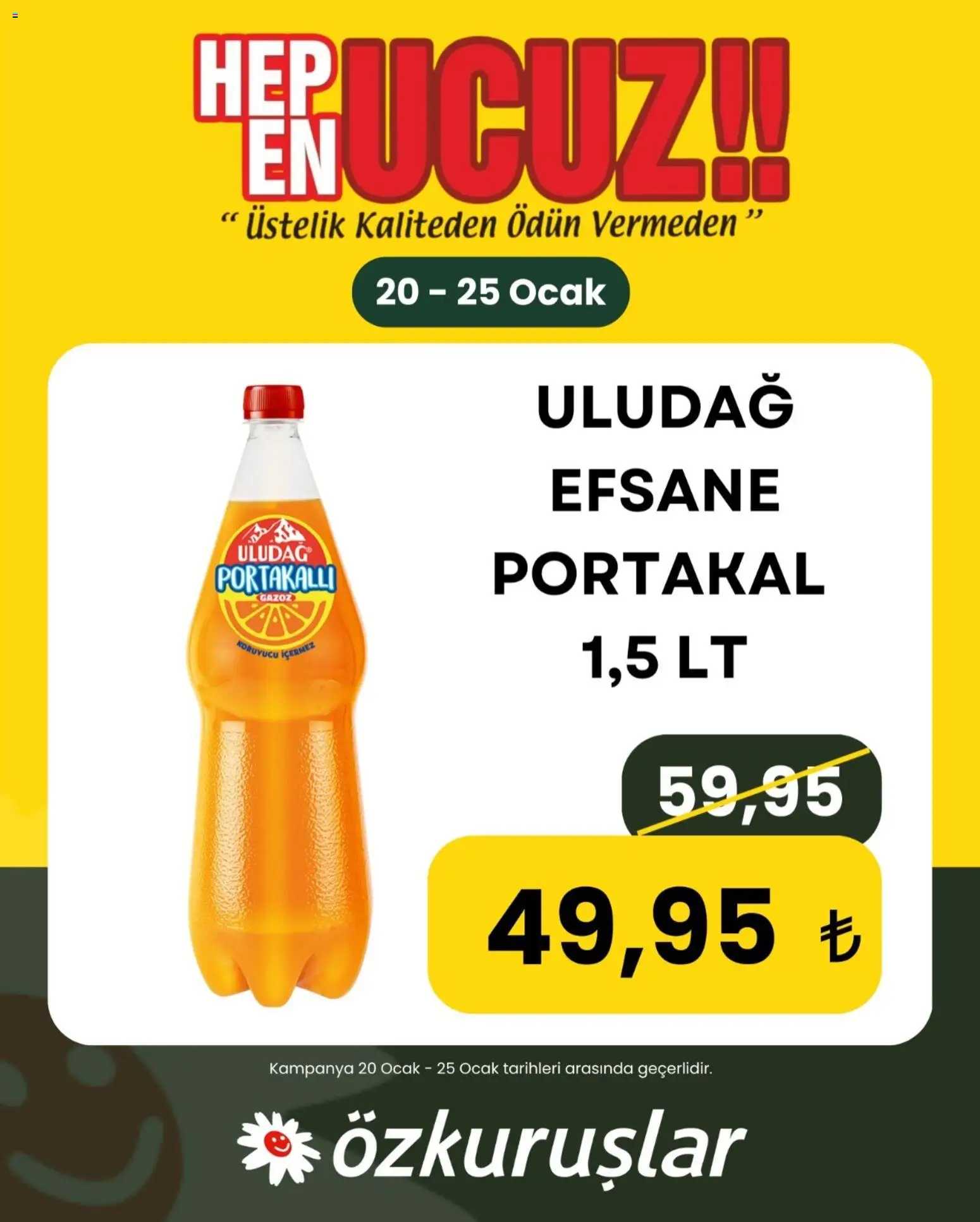 Özkuruşlar Katalog 20.01.2026 - Broşürünün önizlemesi