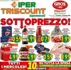 Anteprima dell'opuscolo Volantino Viterbo dal negozio Ipertriscount valido da 29/10/2025