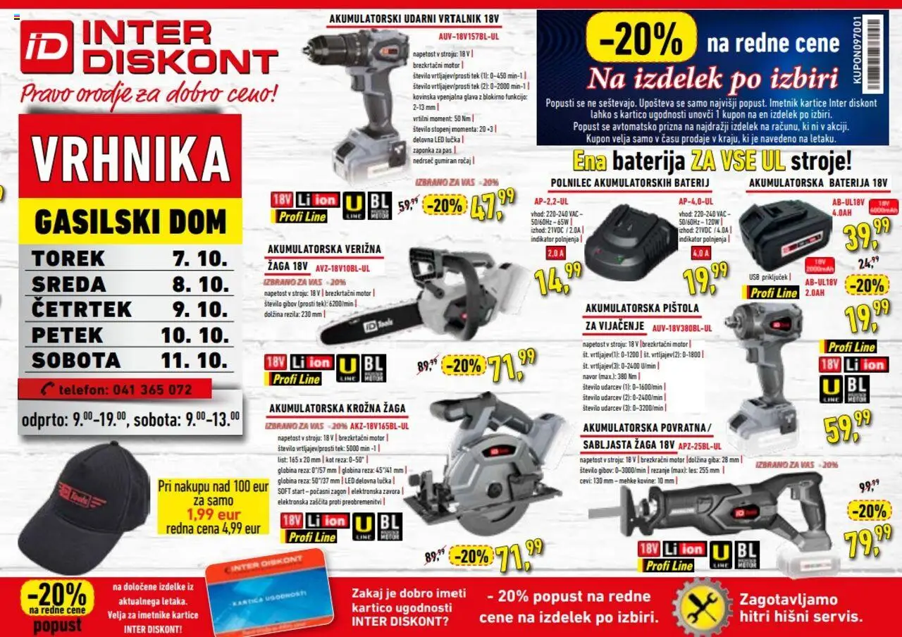 Inter Diskont Katalog od 07.10.2025 - aktualna ponudba - stran 1