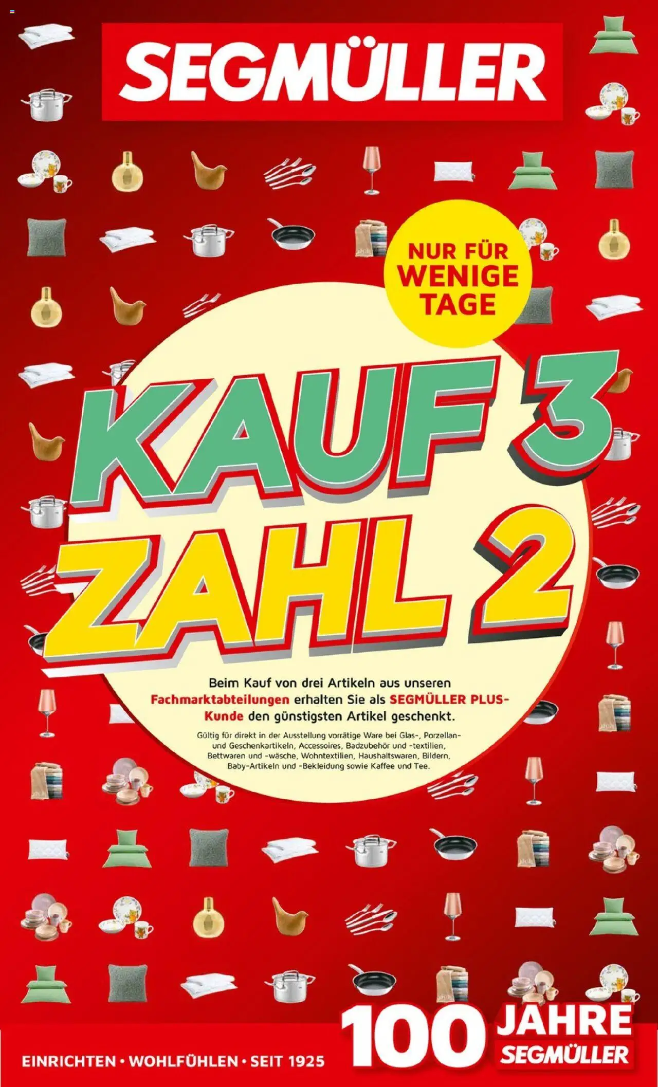 Segmüller Prospekt (vom 20.07.2025 - 26.07.2025)