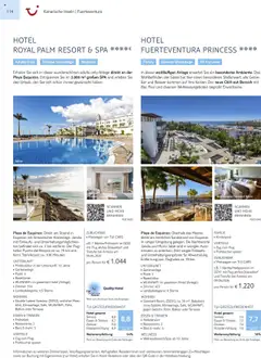 Vorschau von dem Prospekt des Geschäftes TUI, gültig ab dem 01.11.2025 | Seite: 114