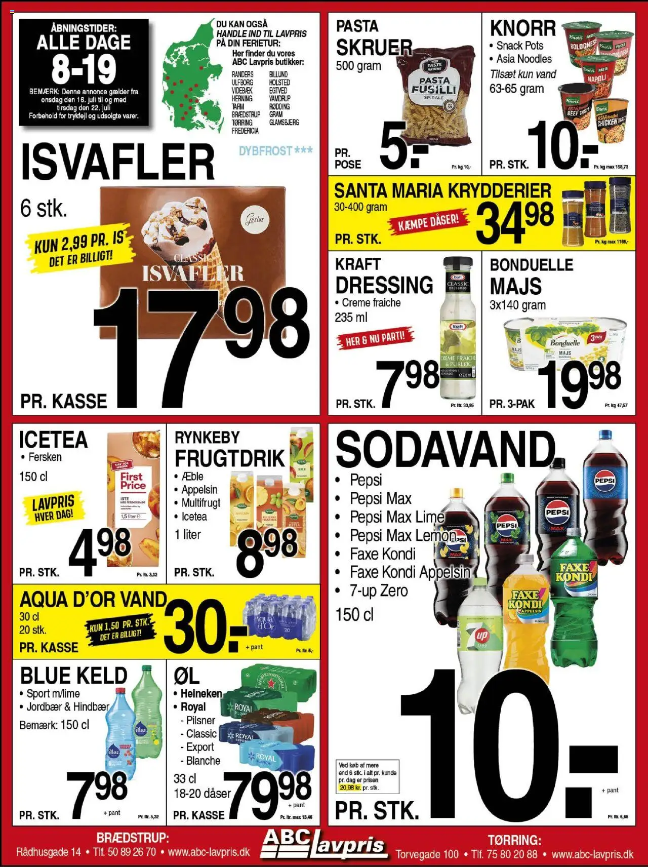 Abc Lavpris tilbudsavis gyldig fra 16/07/2025 - side 1
