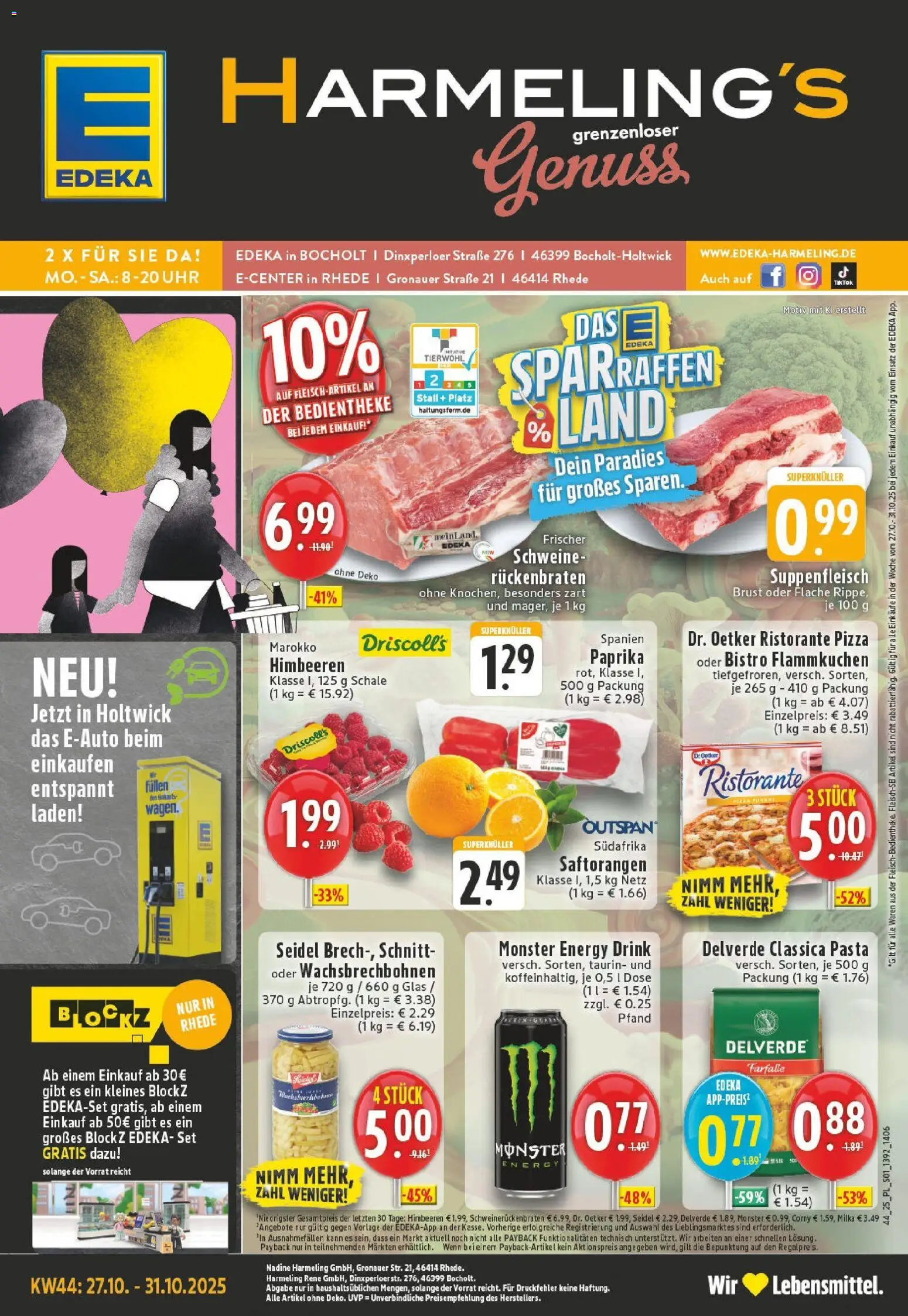 Vorschau von dem Prospekt des Geschäftes Edeka, gültig ab dem 26.10.2025