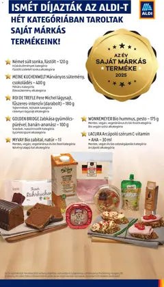 Aldi - Akciós újság Aldi megtekintése, amely érvényes 2025.10.30.-től | Oldal: 7