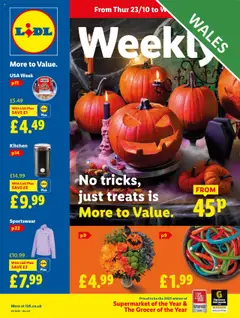 Preview of Lidl Lidl Weekly Wales valid from 23/10/2025