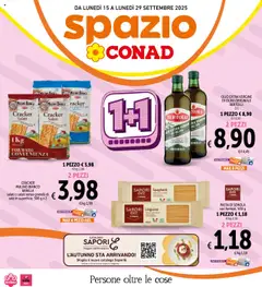 Anteprima dell'opuscolo Attuale volantino dal negozio Spazio Conad valido da 15/09/2025
