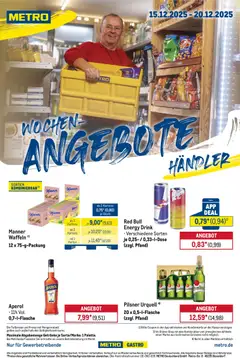 Vorschau von dem Prospekt des Geschäftes Metro, gültig ab dem 15.12.2025