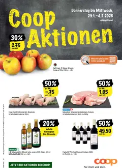 Vorschau des Merkblatts Aktionen vom Shop Coop gültig von 29.01.2026 bis 04.02.2026