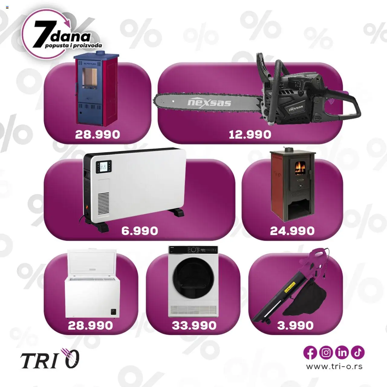 Tri O katalog važi od 02.10.2025 - stranica 1
