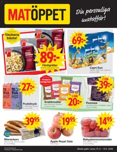 Förhandsgranska reklamblad Matöppet erbjudanden från butik Matöppet gäller från 06/04/2026