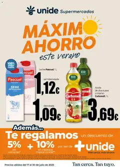 Vista previa del folleto de la tienda Unide válido desde el 17/07/2025 