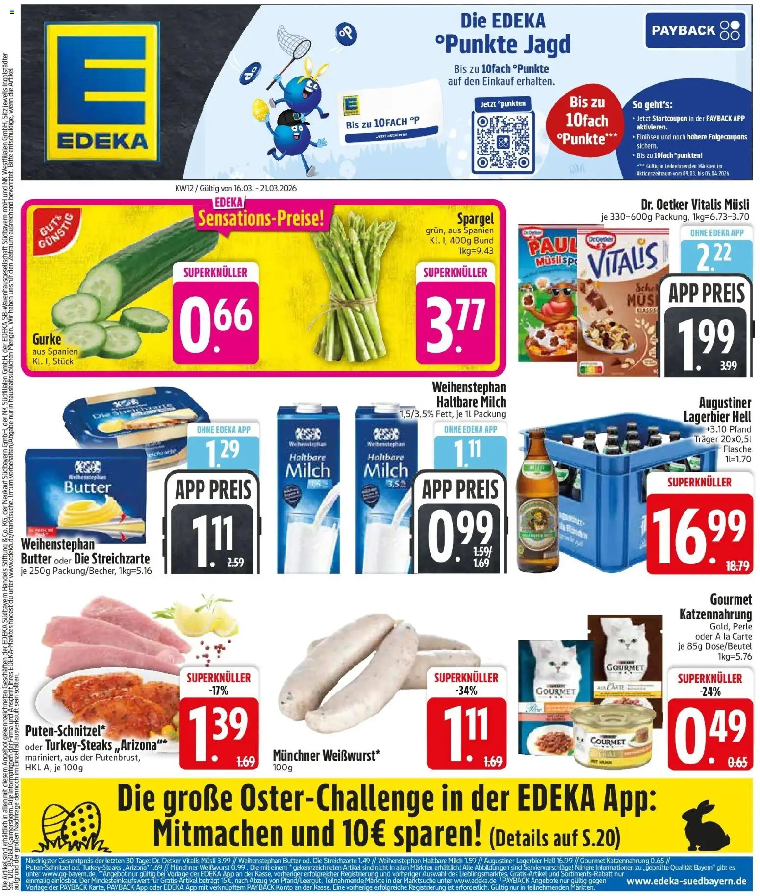 Vorschau von dem Prospekt des Geschäftes Edeka, gültig ab dem 16.03.2026