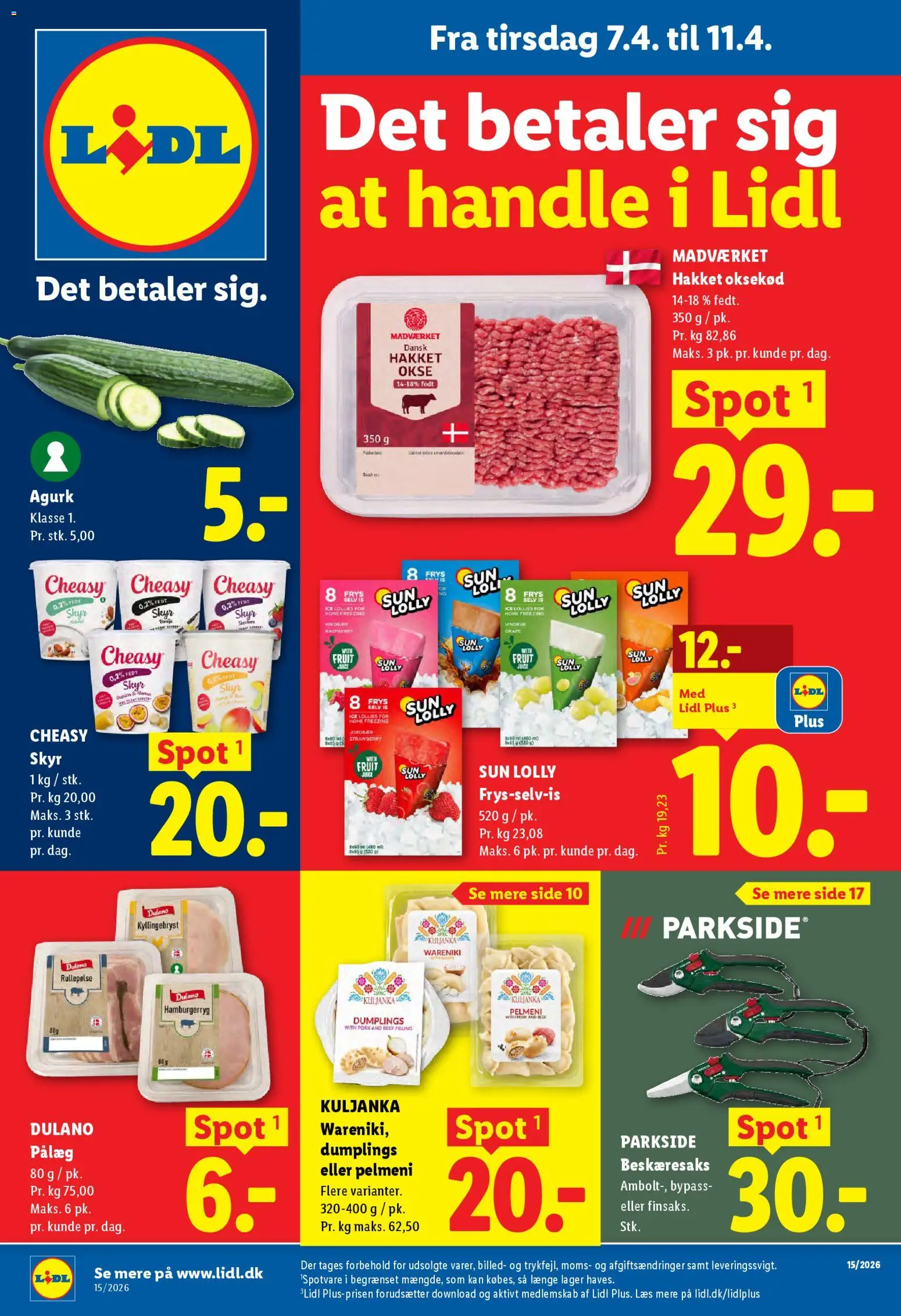 Eksempel på tilbudsavis Lidl - Tilbudsavis fra butik Lidl gyldig fra 07/04/2026