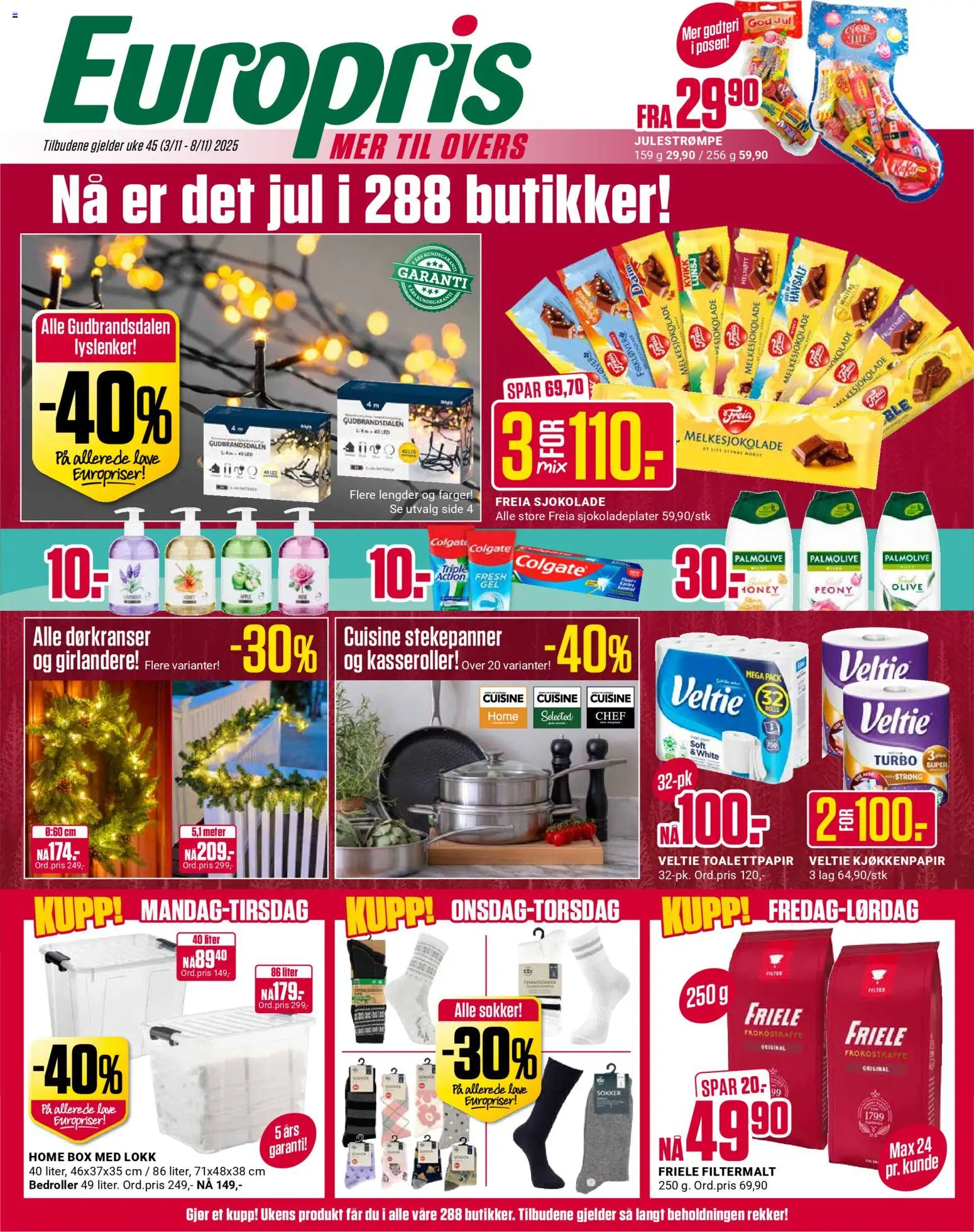 Forhåndsvis Kundeavis fra butikk Europris gyldig fra 03/11/2025