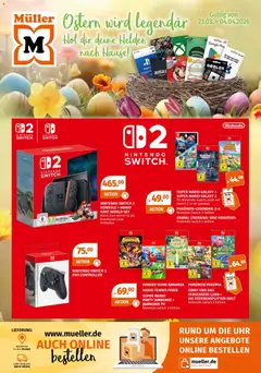 Vorschau von dem Prospekt des Geschäftes Müller, gültig ab dem 23.03.2026