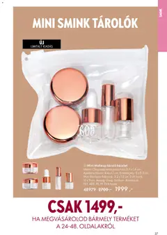 Oriflame - Oriflame katalógus 2025/15 megtekintése, amely érvényes 2025.10.22.-től | Oldal: 37