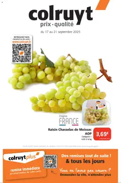 Prévisualisation de Colruyt prix qualité du magasin Colruyt formulaire valide 17/09/2025