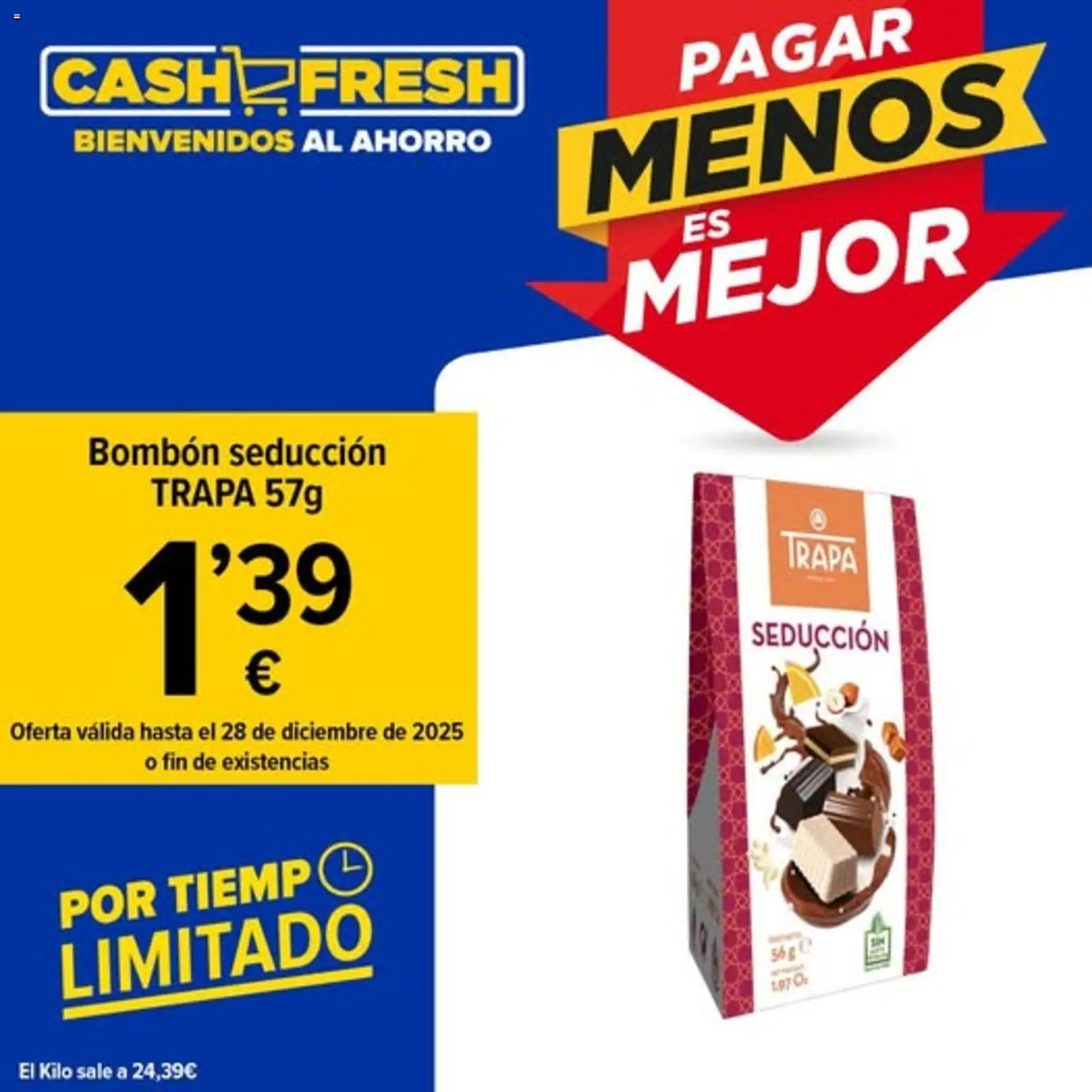 Vista previa del folleto de la tienda Cash Fresh válido desde el 22/12/2025 