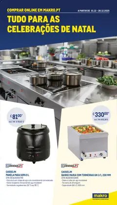 Pré-visualização do folheto da loja Makro válida a partir de 01/12/2025