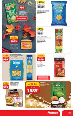 Auchan - Akciós újság Auchan megtekintése, amely érvényes 2025.11.27.-től | Oldal: 19