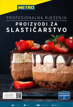 Pregled letka Poslovna rješenja - Proizvodi za slastičarstvo trgovine Metro vrijedi od 10.02.2026