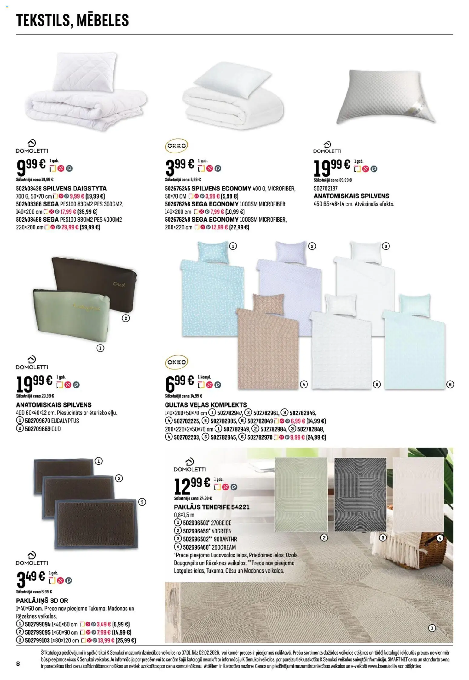 Skatīt K-Senukai akciju bukletu, derīgs no 2026.01.07