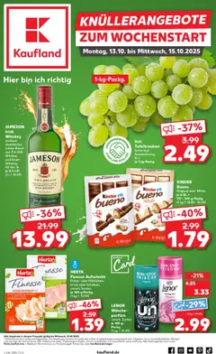 Vorschau von dem Prospekt des Geschäftes Kaufland, gültig ab dem 12.10.2025