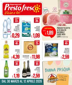 Anteprima dell'opuscolo Presto Fresco volantino dal negozio Presto Fresco valido da 30/03/2026