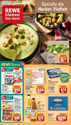 Vorschau von dem Prospekt des Geschäftes Rewe, gültig ab dem 19.10.2025