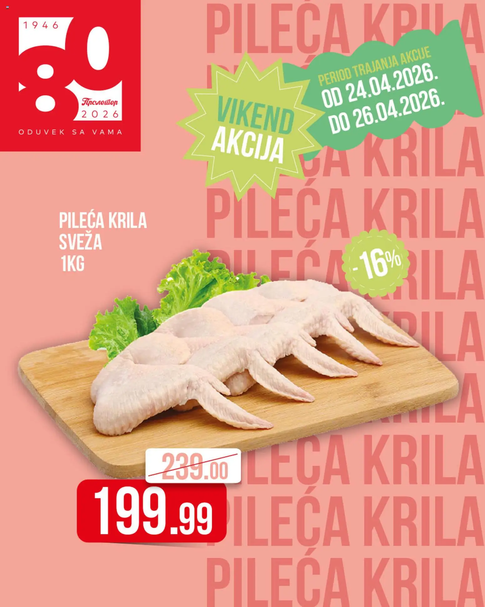 Pregled Metalac Proleter kataloga - važi od 24.04.2026