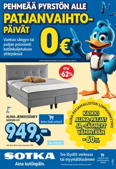 Kaupan Sotka Tarjoukset esikatselu, voimassa 01/08/2025