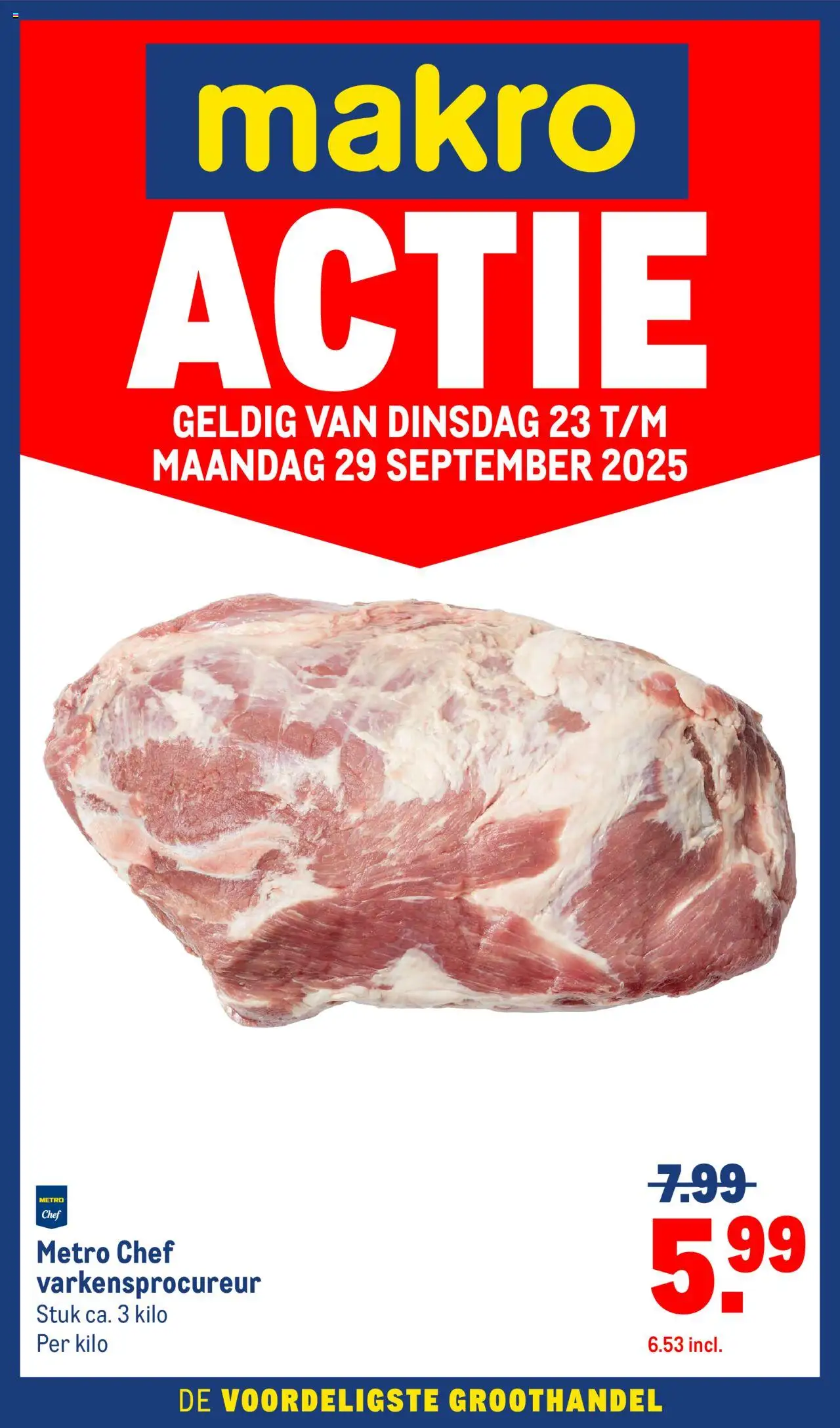 Makro shop Versdeals geldig vanaf 23-09-2025 - Paginanummer 1